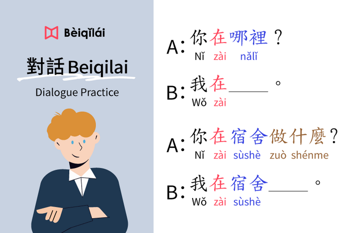 Mandarin Chinese｜Dialogue Practice 04: Asking about Locations and Activities｜華語對話Beiqilai