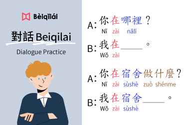 Mandarin Chinese｜Dialogue Practice 04: Asking about Locations and Activities｜華語對話Beiqilai